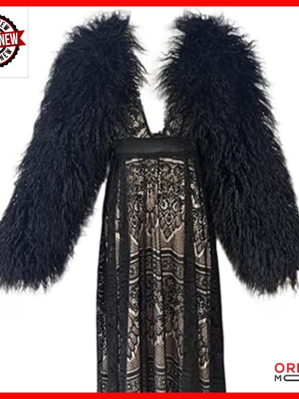 Faux Fur Cropped Jacket Mini Coat Wrap Top Long Sleeve Casual Formal